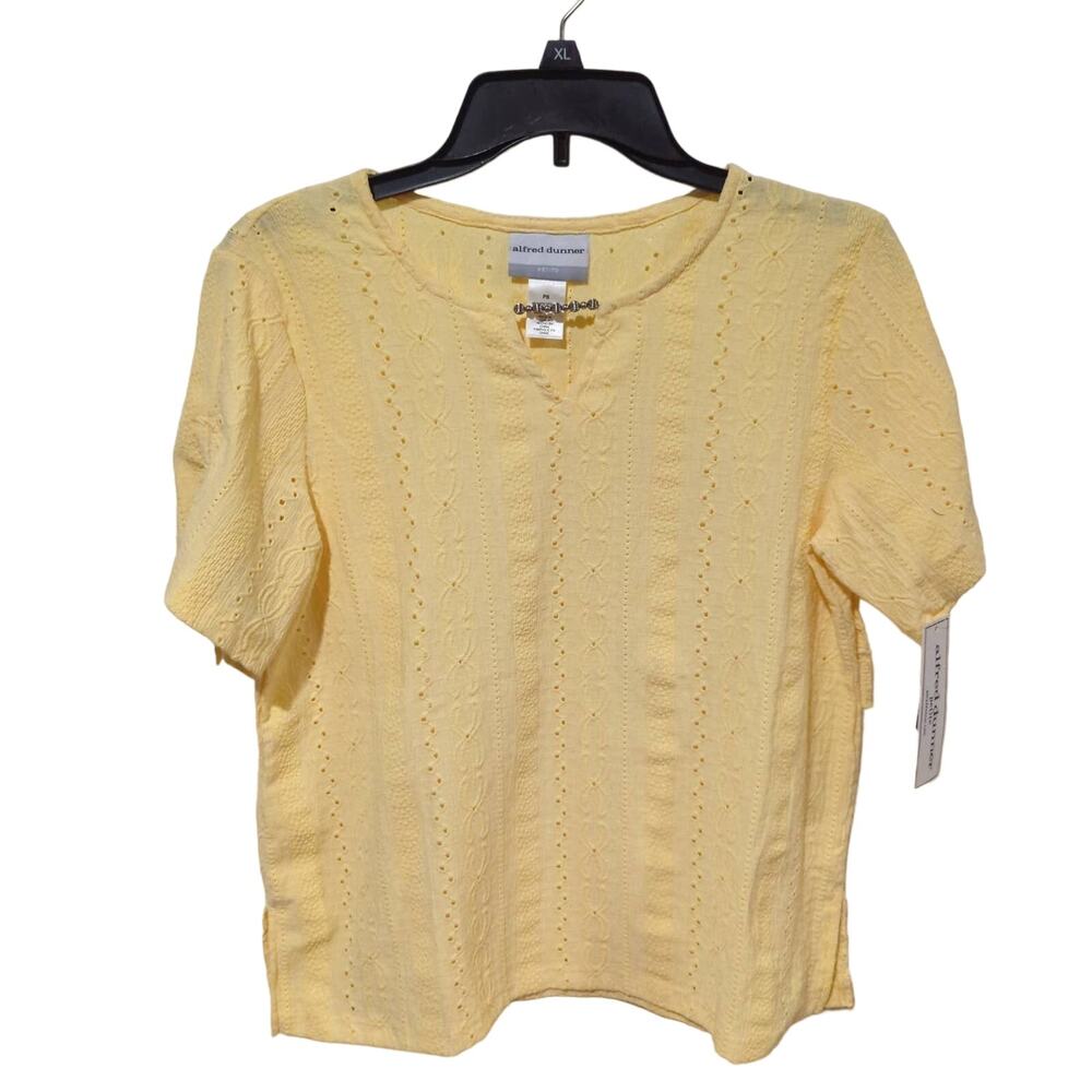 Alfred Dunner Classic Top, NWT, PS